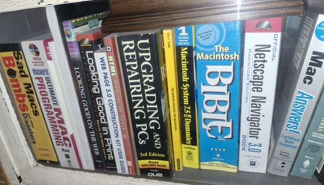 * Sad Macs, Bombs and Other Disasters, 4th ed.
* Ultimate Mac Programming
* Looking Good on the Web
* Looking Good in Print
* Web Page 5.0 Construction User Guide 
* HTML Manual of Style 
* Upgrading and Repairing PCs, 3rd ed.
* The Norton Utilities for Macintosh 
* Macintosh System 7.5 for Dummies
* The Macintosh Bible
* Official Netscape Navigator 3.0 Book, Macintosh Edition
* Mac Answers!